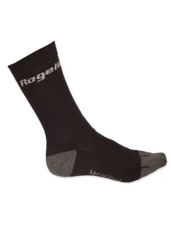 Rogelli WOOL ponožky černé XL 44-47