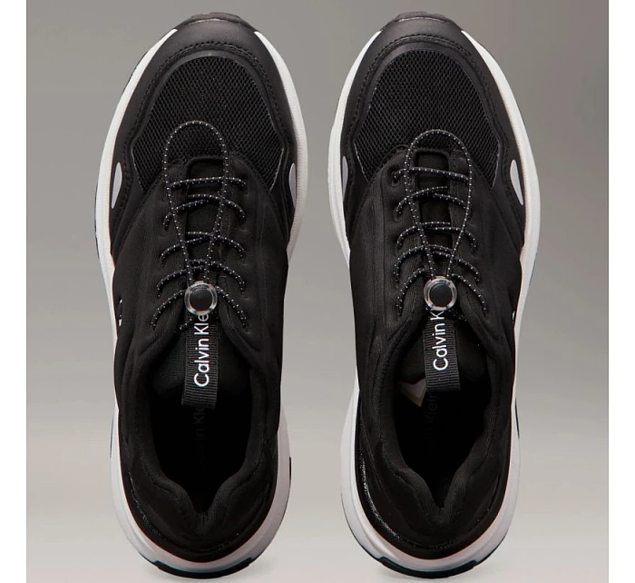 Calvin Klein dámské tenisky V3X9-83010-1464999 BLACK LOW CUT LACE-UP SNEAKERS