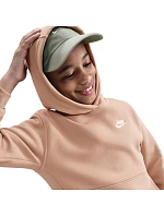 Dětská mikina Nike Sportswear Club Fleece béžová FD3000 200 Dětská mikina Nike Sportswear Club Fleece béžová FD3000 200