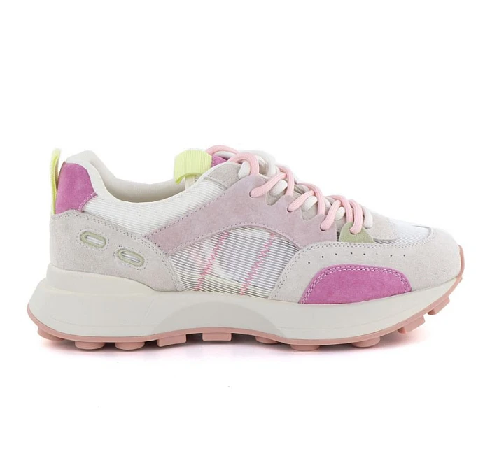 Dámské semišové kožené polobotky růžové Vinceza 66725 Dámské semišové kožené polobotky růžové Vinceza 66725