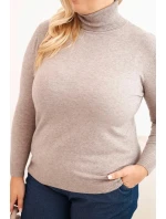Dámský svetr Plus Size z viskózy model 21321812 střihu fango - K-Fashion