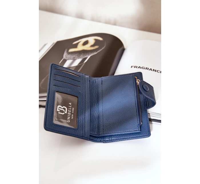 Dámská Peněženka Z Eko Kůže Tmavě Modrá Isamille