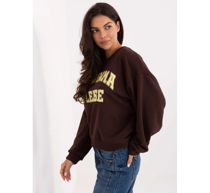 Bluza IT BL model 21365538 ciemny brązowy - FPrice