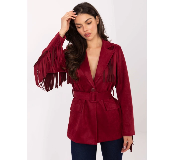 Płaszcz IT PL model 21471705 bordowy - FPrice