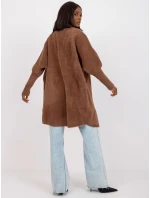 Dámský kabát MBM PL model 21321652 hnědý - FPrice Dámský kabát MBM PL model 21321652 hnědý - FPrice