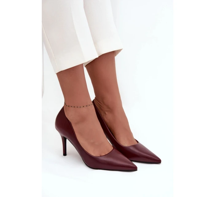 Lodičky na jehlovém podpatku model 218687 Step in style Lodičky na jehlovém podpatku model 218687 Step in style