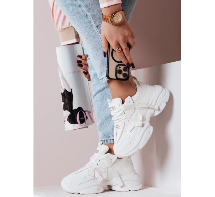 Dámské tenisky na platformě VISTARUN white FashionStreet ZY0652