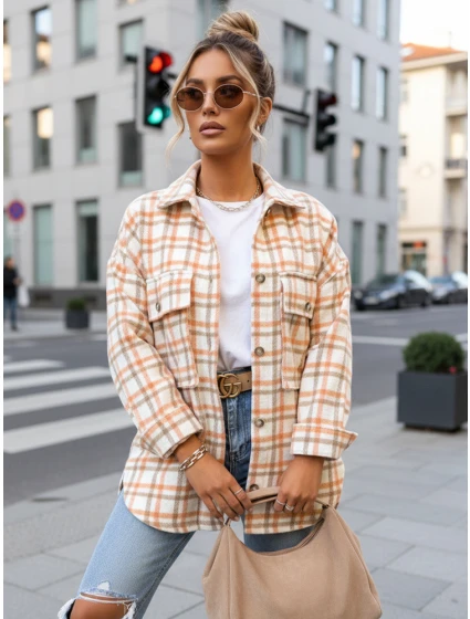 Dámská kostkovaná košile Dstreet model 21996432 - FashionStreet