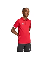 Dětské tričko adidas Entrada 26 Polo červené JZ6626