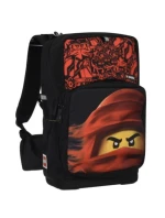 Dětský školní batoh do červený Lego Ninjago Plus - model 21933138