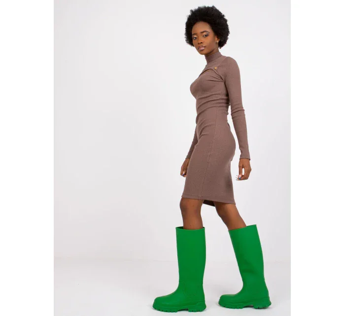 Šaty RV SK 7433.51 hnědá