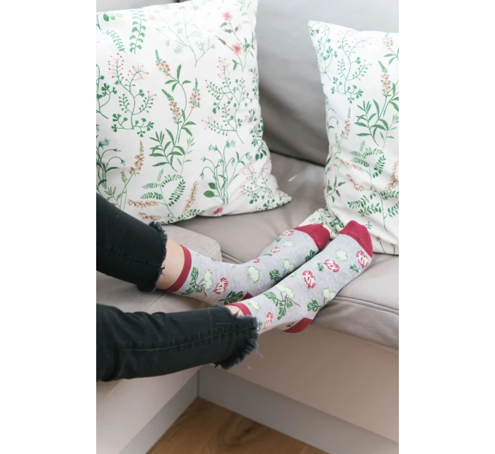 Ponožky 159-107 Melange Light Grey - Steven Ponožky 159-107 Melange Light Grey - Steven