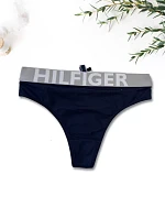 Dámská tanga UW0UW00504 modro-šedé - Tommy Hilfiger