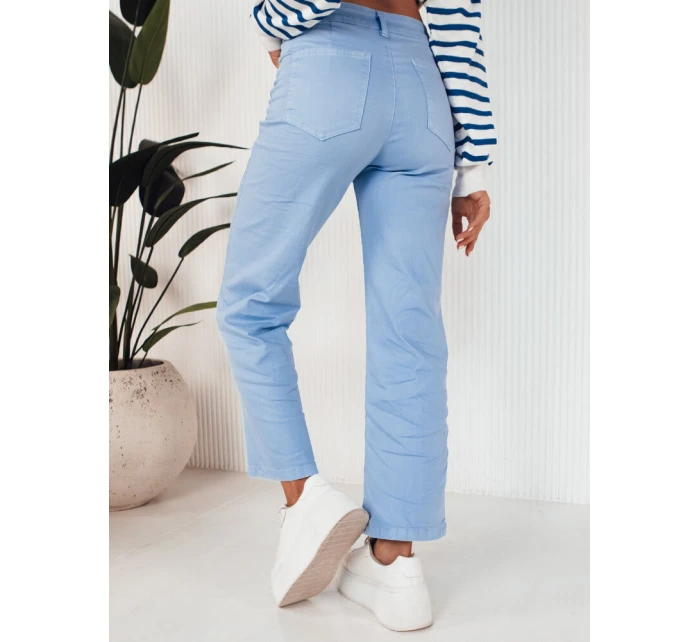 Dámské kalhoty do zvonu FERREL modré FashionStreet UY1952