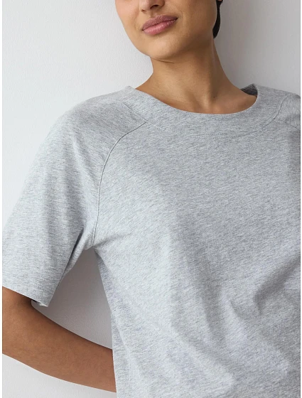Mix & Match Top SSL X - Medium Grey Melange - TRIUMPH Medium Grey Melange - TRIUMPH