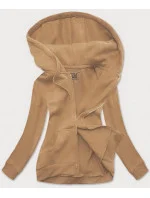 Dámská sportovní mikina v barvě nude (W03-160) Dámská sportovní mikina v barvě nude (W03-160)