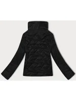 Černá tenká dámská bunda se stojáčkem model 20893377 - S'WEST