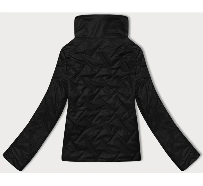 Černá tenká dámská bunda se stojáčkem model 20893377 - S'WEST