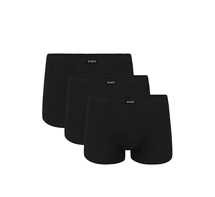 Pánské boxerky 3 pack 007 black - Atlantic Pánské boxerky 3 pack 007 black - Atlantic
