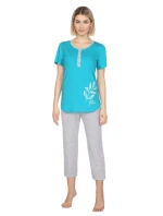 Dámské pyžamo model 19584152 turquise - Regina