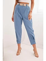 Kalhoty Summer Punto se zapínáním na nohavicích džínové Kalhoty Summer Punto se zapínáním na nohavicích džínové