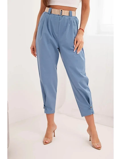 Kalhoty Summer Punto se zapínáním na nohavicích džínové Kalhoty Summer Punto se zapínáním na nohavicích džínové