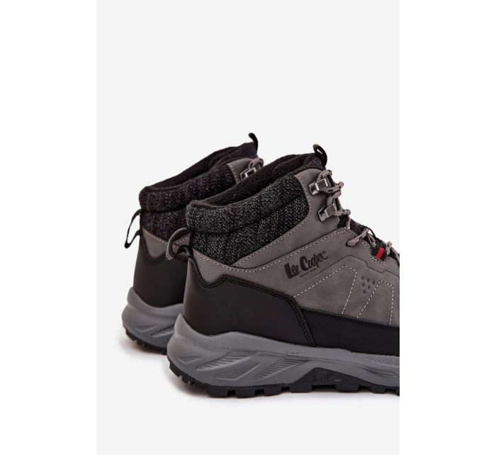 Pánské trekové boty s izolací model 21718278 šedé - Lee Cooper