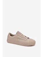 Nízké dámské tenisky Big Star model 22101556 béžové - Big Star Shoes Nízké dámské tenisky Big Star model 22101556 béžové - Big Star Shoes