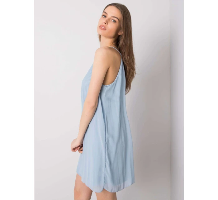 Šaty model 18371852 světle modré - FPrice Šaty model 18371852 světle modré - FPrice