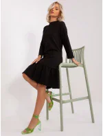Sukienka EM SK HS 21 model 18781208 czarny - FPrice Sukienka EM SK HS 21 model 18781208 czarny - FPrice