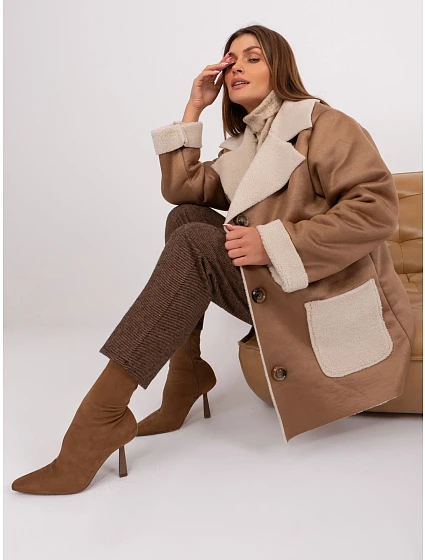 Kurtka LK KR  camelowy model 19157898 - FPrice