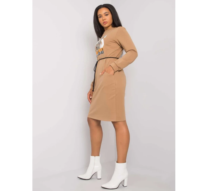 Šaty LK SK 508299.30 velbloudů Šaty LK SK 508299.30 velbloudů