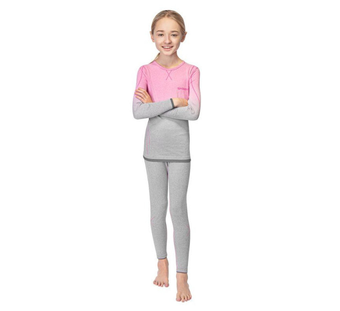 Dětské dívčí termo Set Jr  šedá  model 19389767 - Spokey
