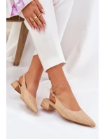 Sandály na podpatku  model 209433 Step in style