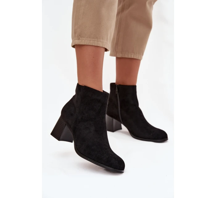 Boty na podpatku  model 220711 Step in style