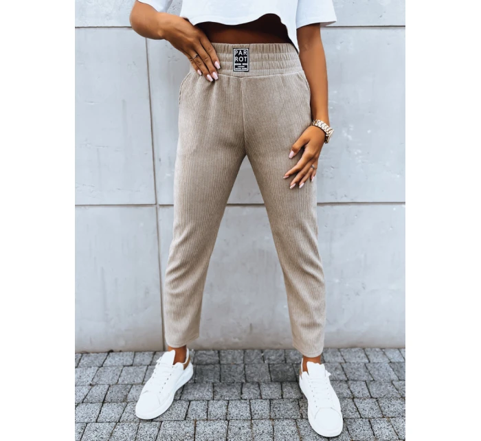 Dámské tepláky béžové Dstreet model 21970893 - FashionStreet