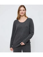 Amourette Cozy Top - GRAY - TRIUMPH GRAY - TRIUMPH