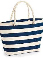 Westford Mill W 680 Plážová taška "Nautical" 50.0680 natural/navy