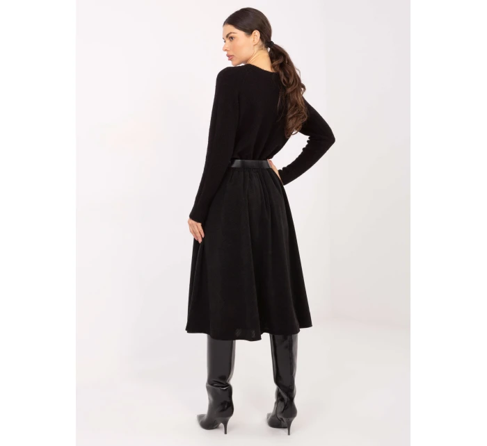 Spódnica IT SD model 21791049 czarny - FPrice Spódnica IT SD model 21791049 czarny - FPrice