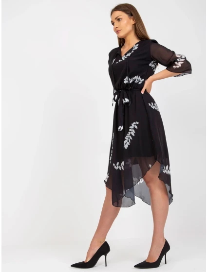 Šaty LK SK 508085.77P černá Šaty LK SK 508085.77P černá