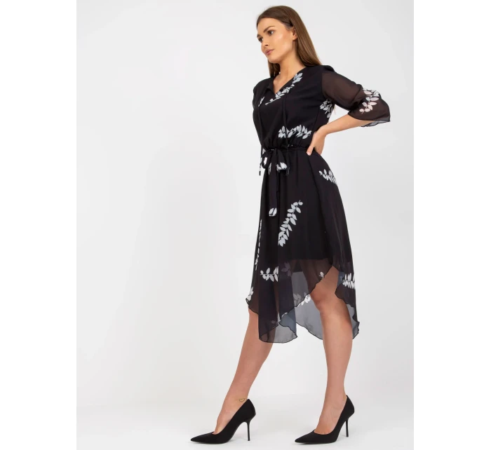 Šaty LK SK 508085.77P černá Šaty LK SK 508085.77P černá