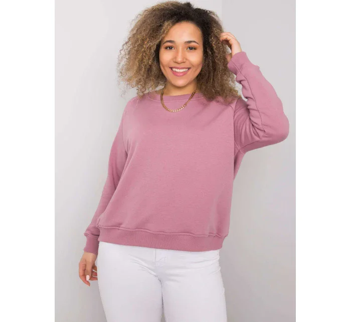 Mikina RV BL 6326.02X tmavě růžová