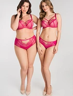 Dámská podprsenka Paradise K496 Amarantová - Gorsenia