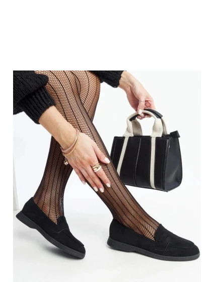 Dámské mokasíny EE-17 / 207459 Černá - Woman Key