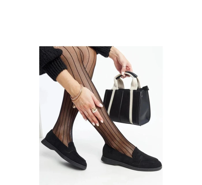 Dámské mokasíny EE-17 / 207459 Černá - Woman Key