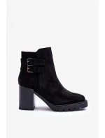 Boty na podpatku  model 185329 Step in style