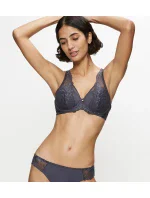 Dámská podprsenka Wild Peony Florale WP - GRAY - šedá 00DK - TRIUMPH