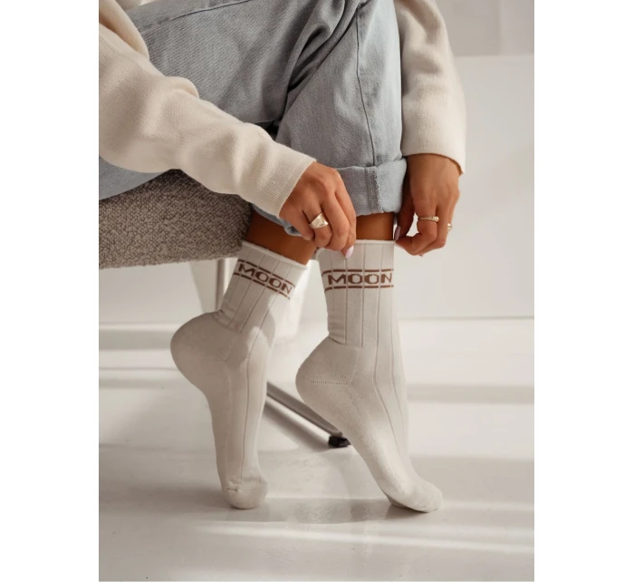 Milena ponožky 0071-009 Poloviční froté Unique 38-41