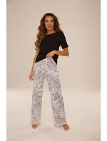 Pyžamo 066 model 22547557 krátké rukávy, velikosti S–2XL - De Lafense Pyžamo 066 model 22547557 krátké rukávy, velikosti S–2XL - De Lafense
