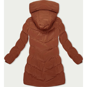 Zimní bunda v barvě s kapucí model 18910711 - LHD